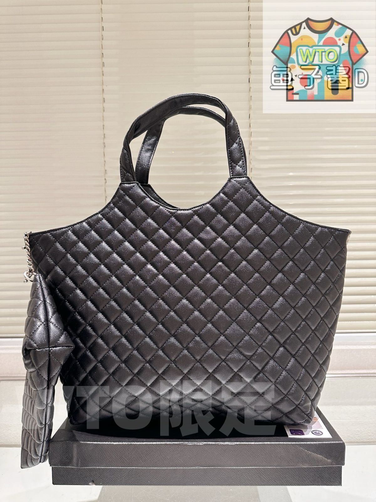 WTO通販 YSL Gaby Quilted Shopper Bag イエス サンローラン ガビー キルテッド ショッパーバッグ -WTO輸入-LAC33