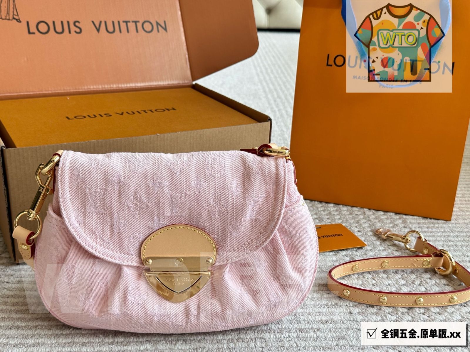 ヴィンテージデニムバッグ-WTO輸入-KDK