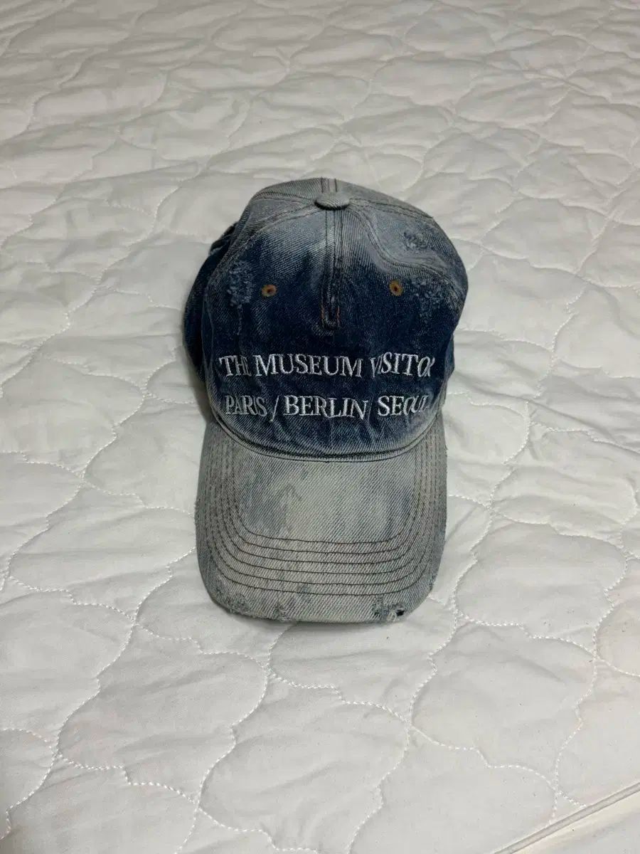 THE MUSEUM VISITOR ザミュージアムビジター デニム ベースボールキャップ