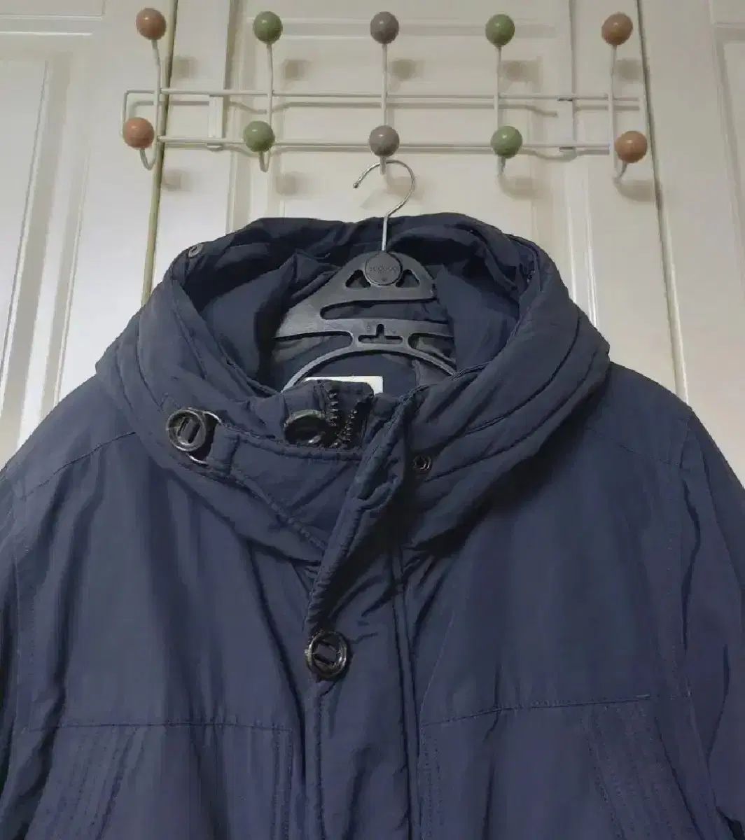 メンズ ビーンポール バイク リペアショップ ダックダウン ダウン100 ネイビー ネイビー