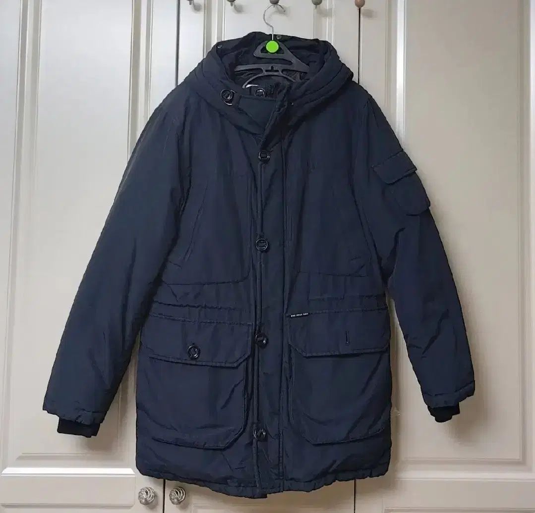 メンズ ビーンポール バイク リペアショップ ダックダウン ダウン100 ネイビー ネイビー