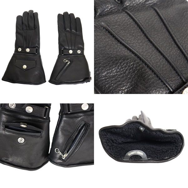  Schott ショット 4970047 WINTER GLOVE LONG ウィンター レザーグローブ ロング 全 M その他 小物