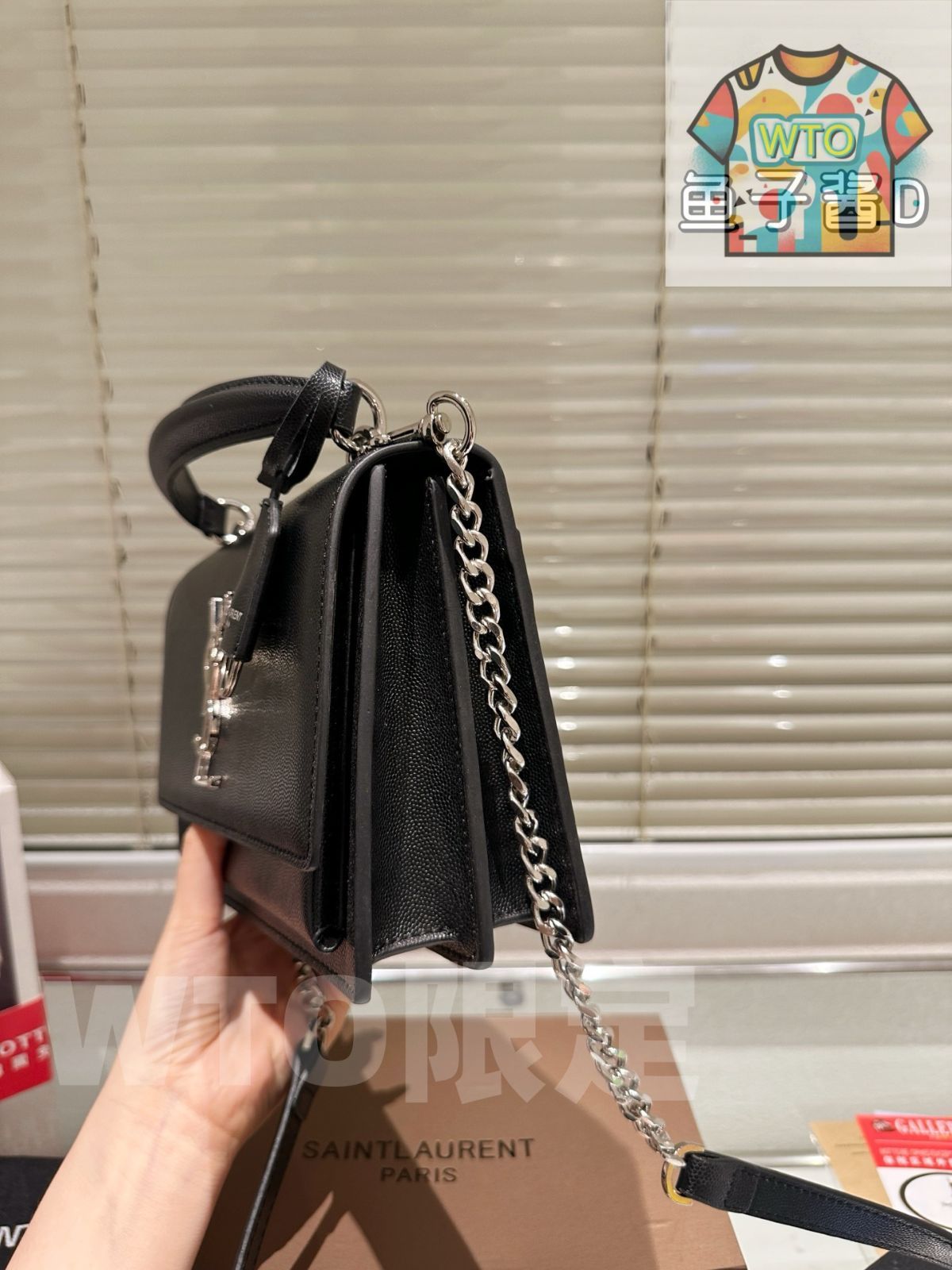 YSL サンセットハンドバッグ1-WTO輸入-AVY95