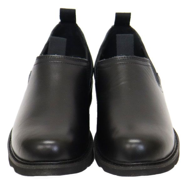 Schott ショット S23003 Twin Gore Low Boots ツイン サイドゴア ロー レザーブーツ ALL BLACK SCT026 US8.5-約26.5cm