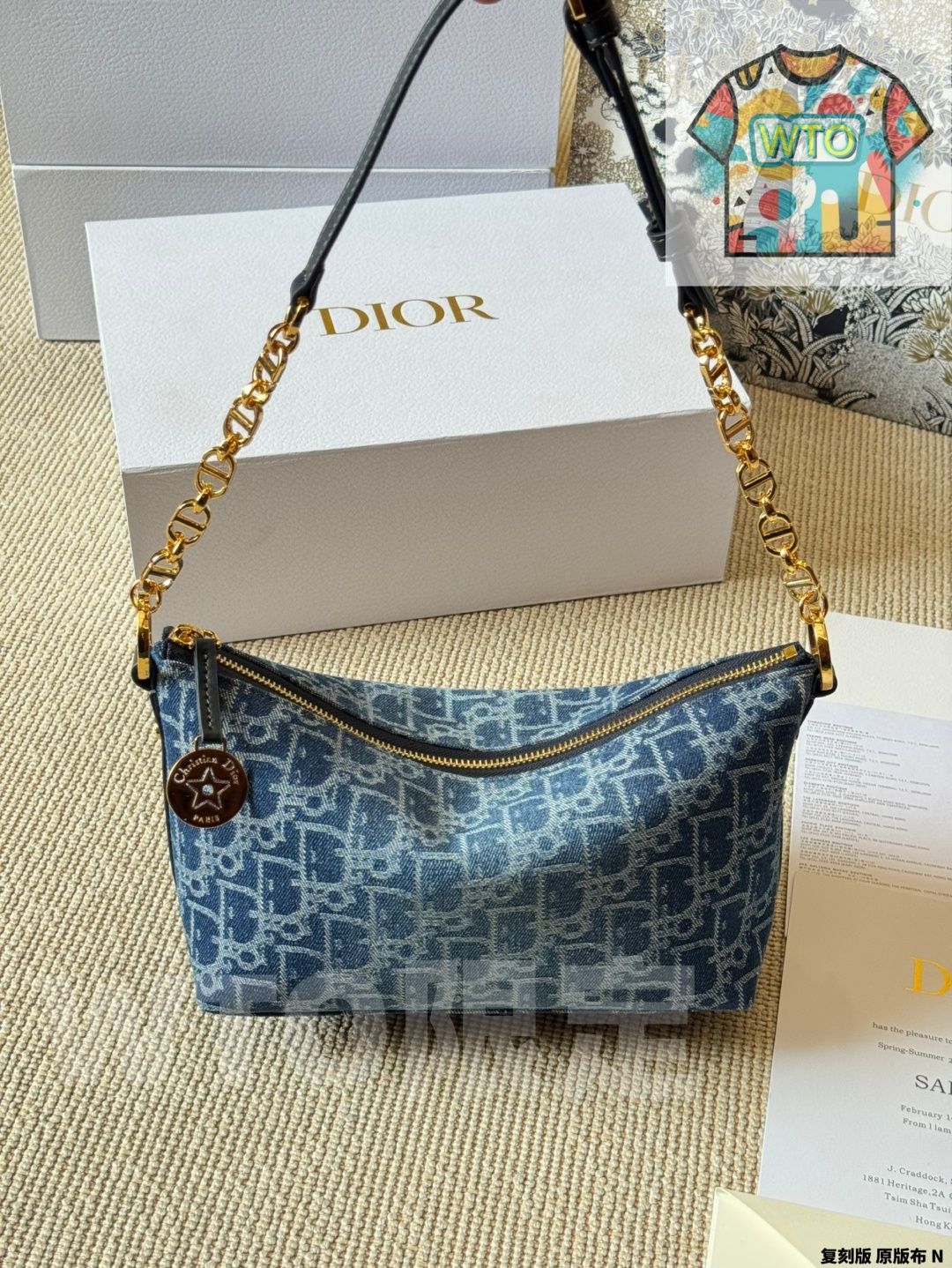 WTO通販 CD Hobo Star チェーンハンドバッグ1-WTO輸入-GXC71