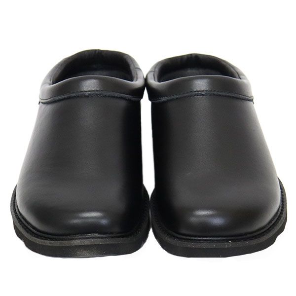 Schott ショット S23004 Leather Clog クロッグ サンダル レザーシューズ ALL BLACK SCT027 約28.0cm