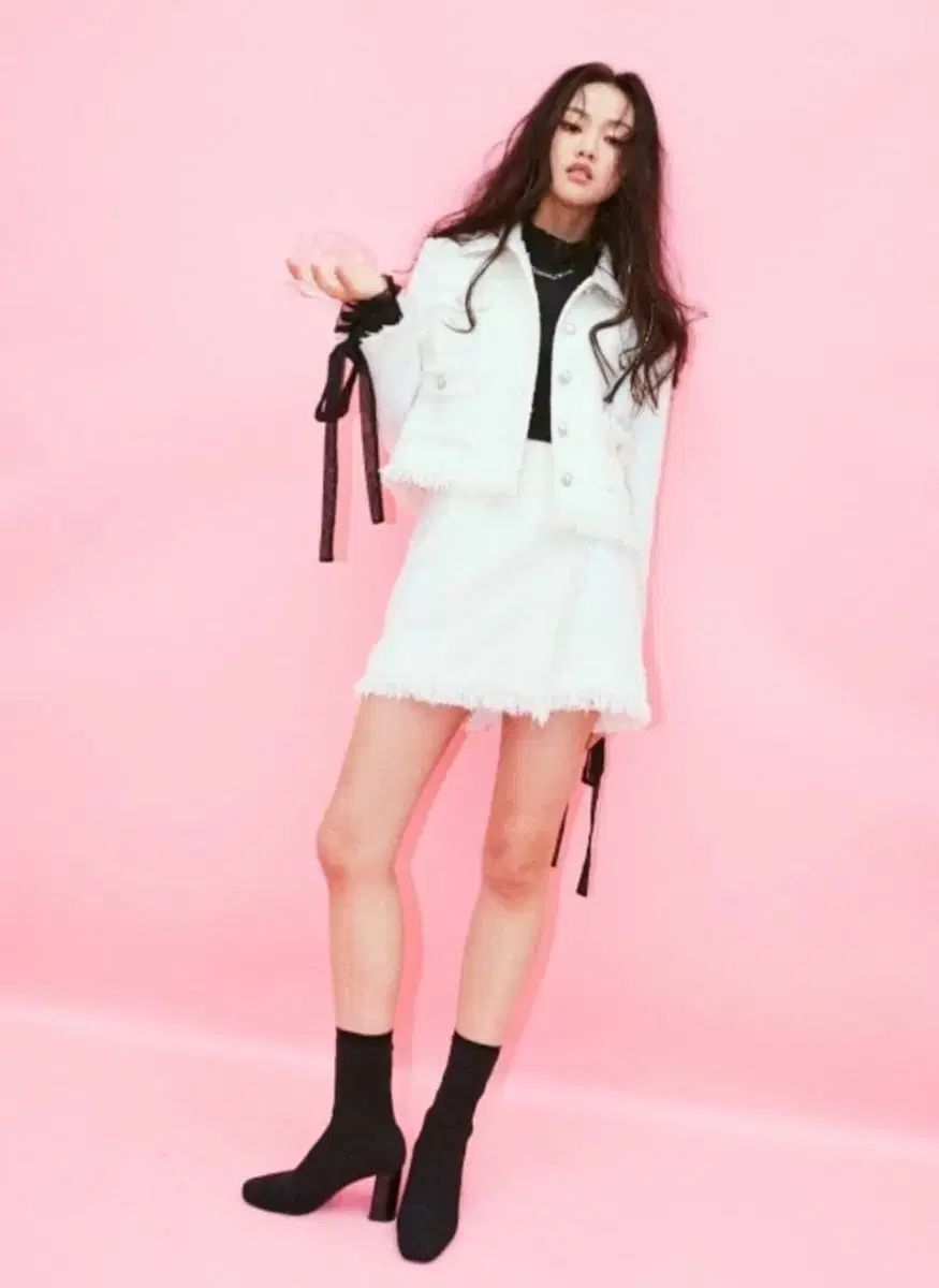 ペインオアプレジャー ツイードセットアップ ブラウス