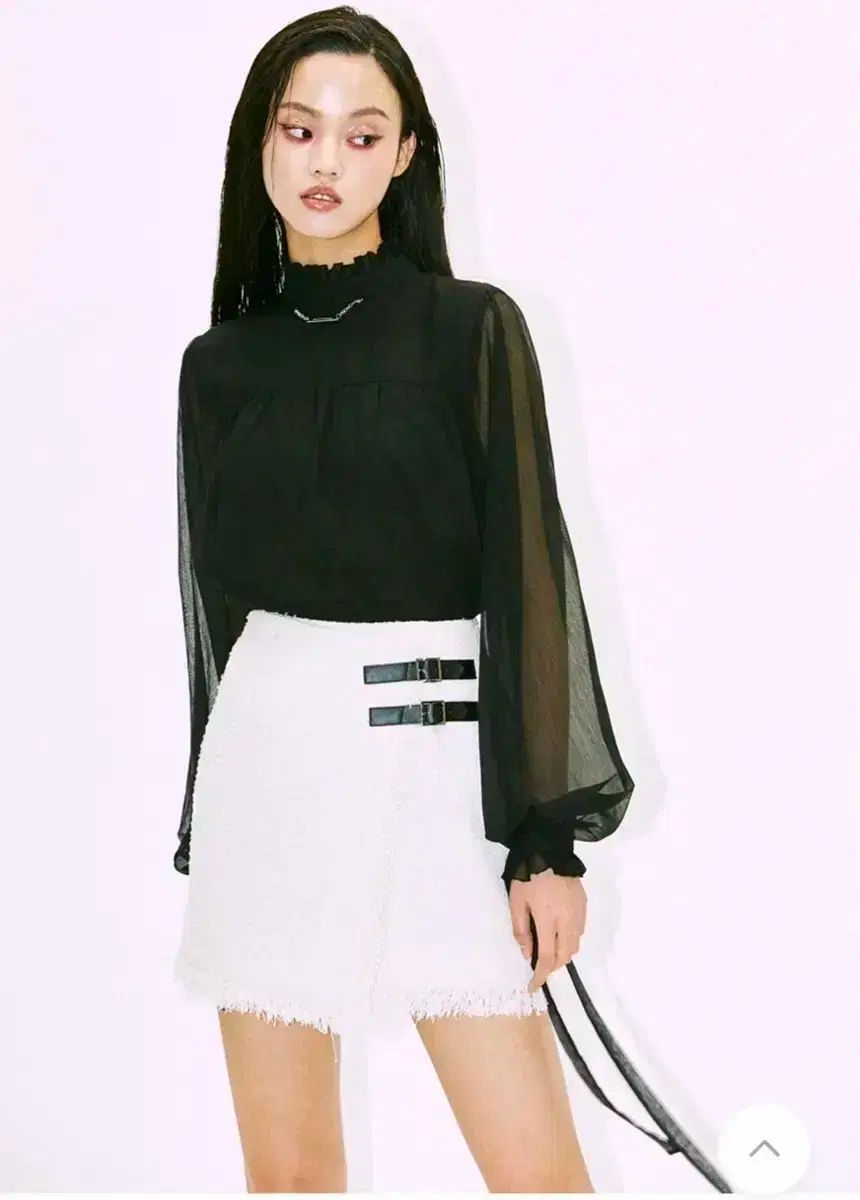 ペインオアプレジャー ツイードセットアップ ブラウス