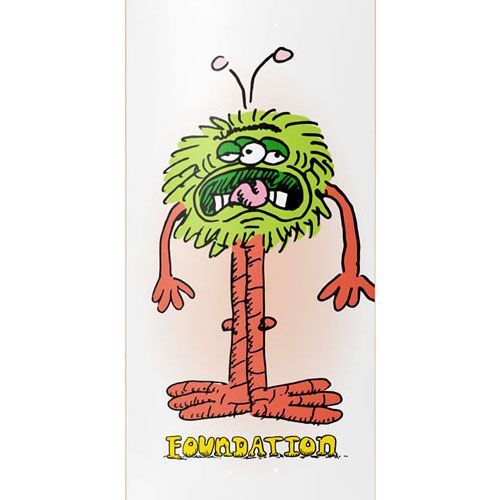 FOUNDATION GREEN MONSTER Deck スケートボード デッキ TEAM ファンデーション