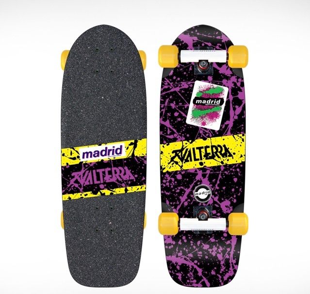 バックトゥザフューチャー マドリード スケートボード ラバーキーホルダー ステッカー付き