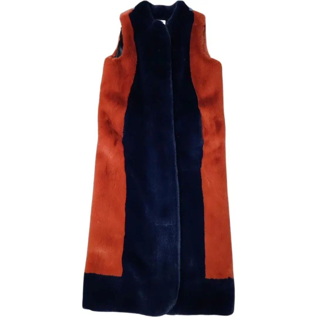 フェイクファー ベスト