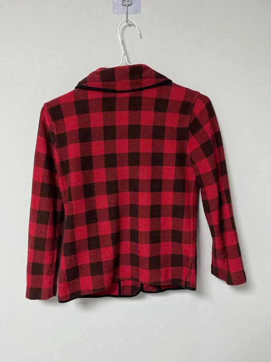 デニムアンドサプライ ラルフローレン レッド CHECK ジャケット XS