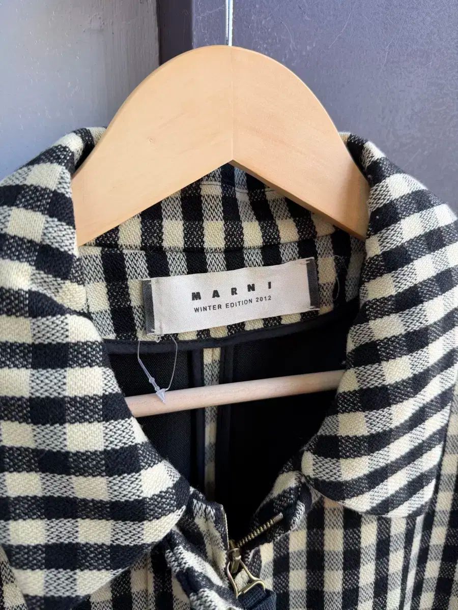 チェックコート ジャケット