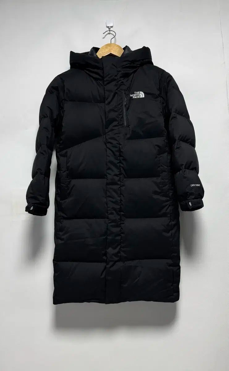 THE NORTH FACE ザノースフェイス キッズ グースダウン ドライイベント ロング丈ダウンジャケット 140 ブラック