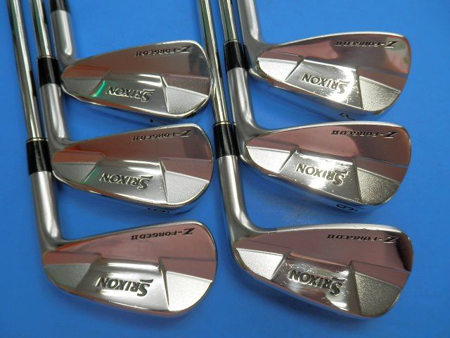 アイアンセット 即決 W50 ダンロップ スリクソン Z フォージド Ⅱ KBS TOUR 120 S 5‐9I P 6本セット 4257