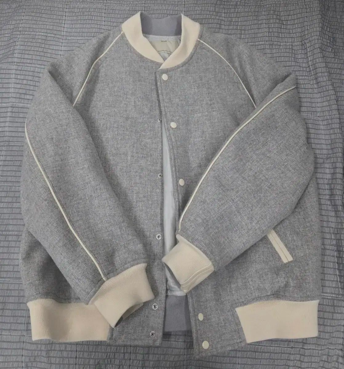 ポッタリー メルトン ウール スタジャン ブルゾン 春 2サイズ