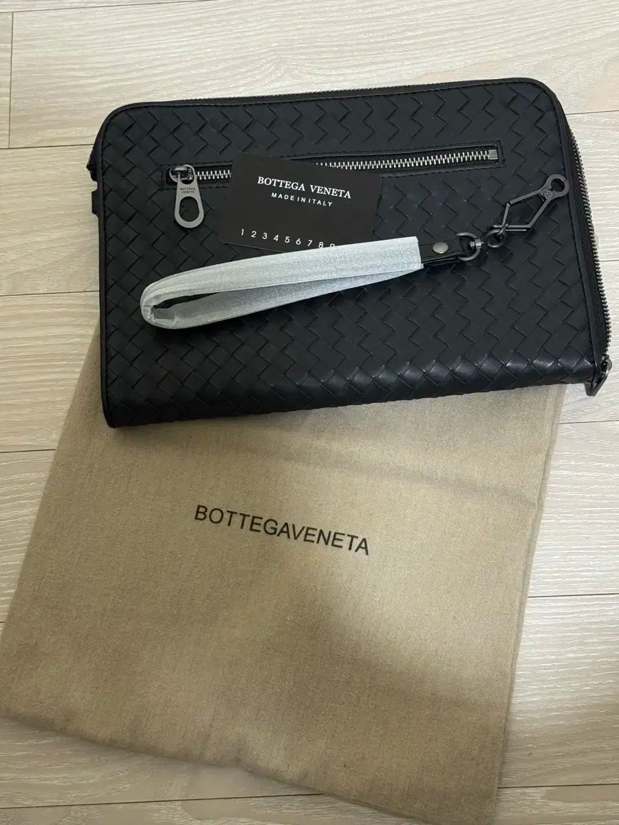 ボッテガ ヴェネタ ブラック クラッチバッグ ダストバッグ