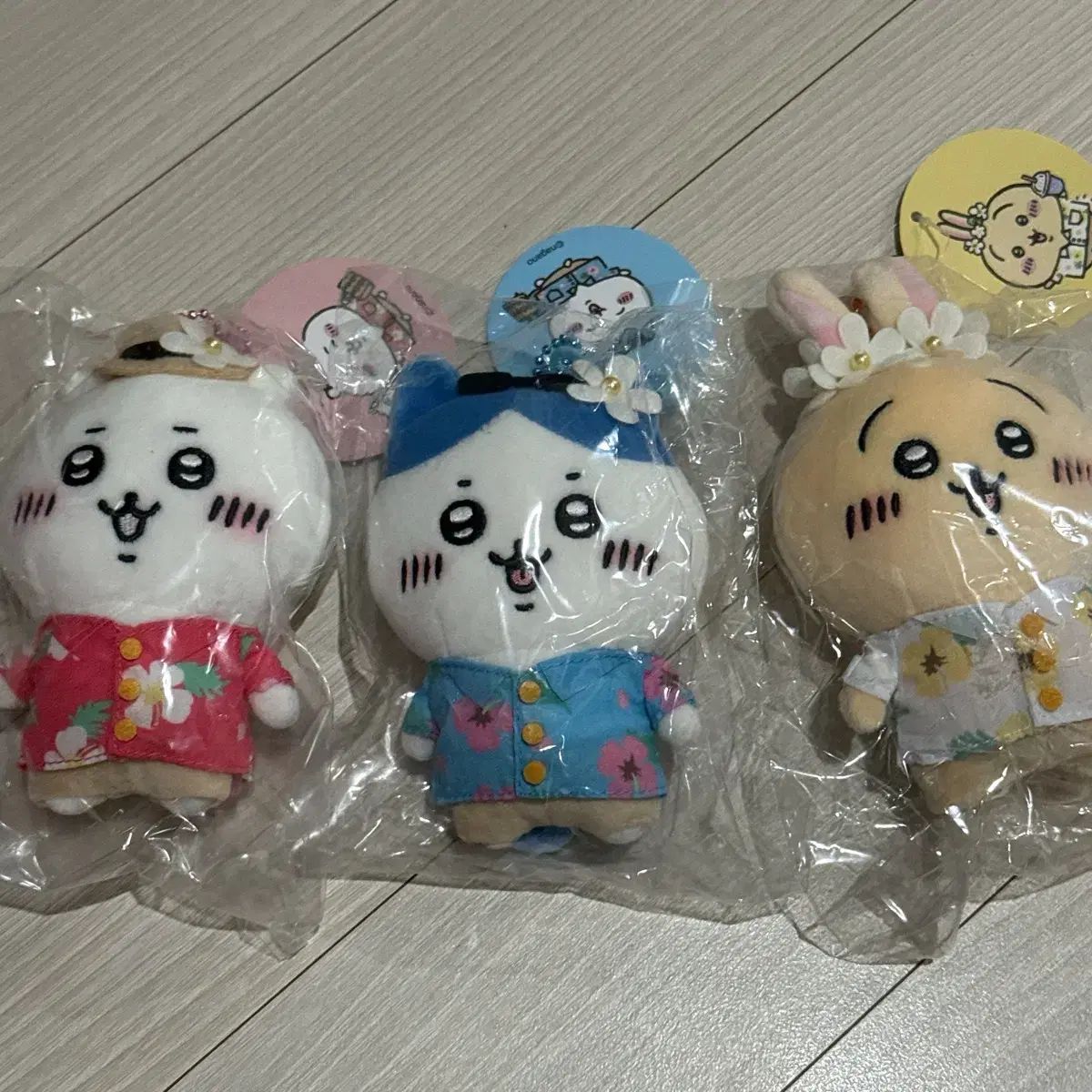 ちいかわ 旅行 マスコット 3種 まとめ