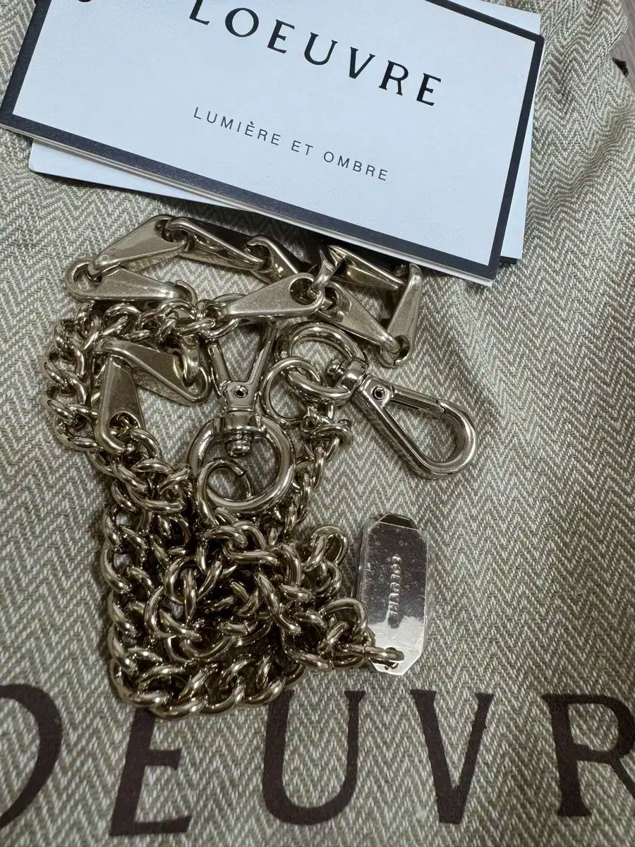  LOEUVRE チェーン Chaine de Rosee -FL メッセンジャーバッグ ショルダーバッグ