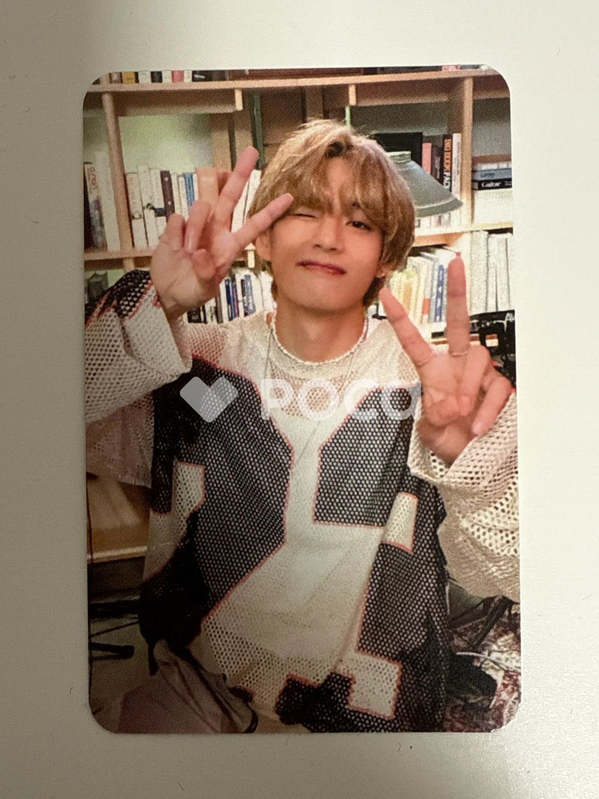 BTS V Layover 公開放送 サノク トレカ