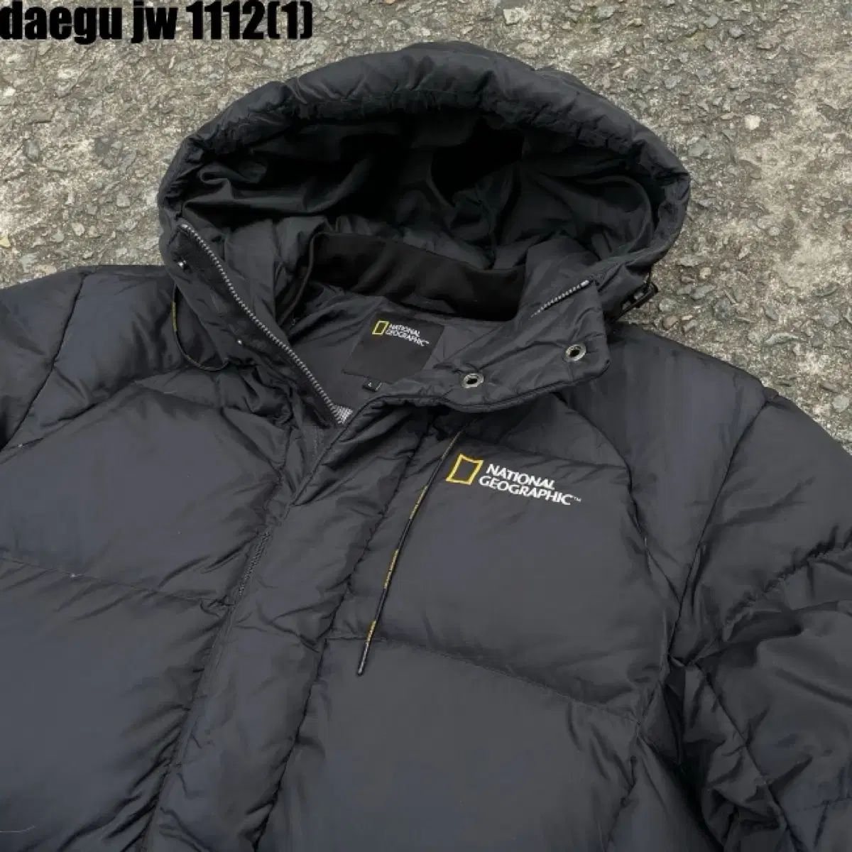 ナショナルジオグラフィック ロングダウンジャケット ダウン L