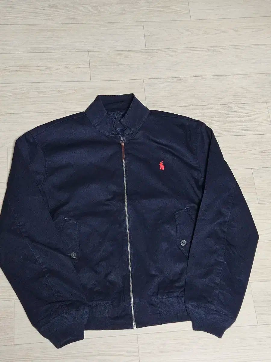 ポロ コットン ツイル ジャケット ネイビー M