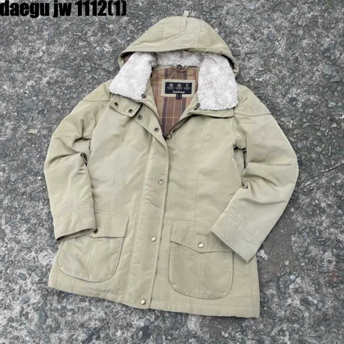 バブアー ジップアップ ジャケット M