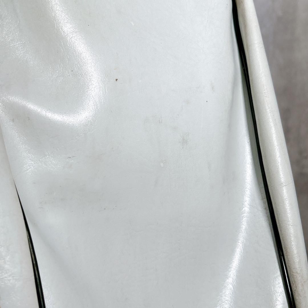 V264 PING ピン キャディバッグ 本体 白 ロゴ レザー ゴルフ用具 V264