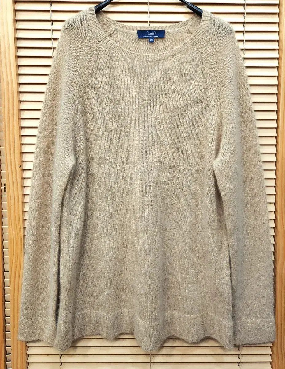 GOBI カシミアニット ベージュ 88サイズ