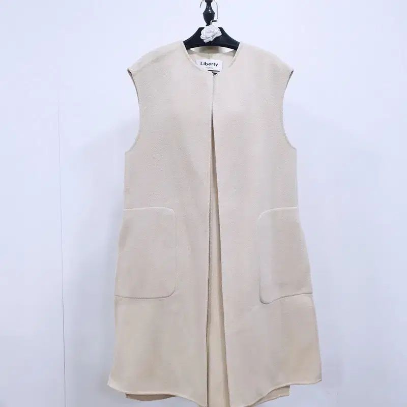 リバティ 韓国 ハイクオリティ ウール90 コート ハンドメイド ベスト