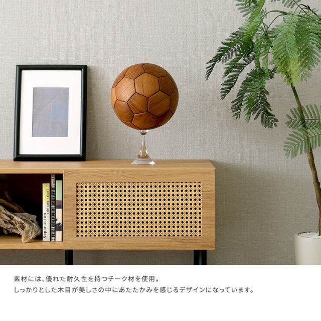 木製サッカーボール型オブジェ 約22cm 木製サッカーボール型オブジェ 約22cm 木製サッカーボール型オブジェ