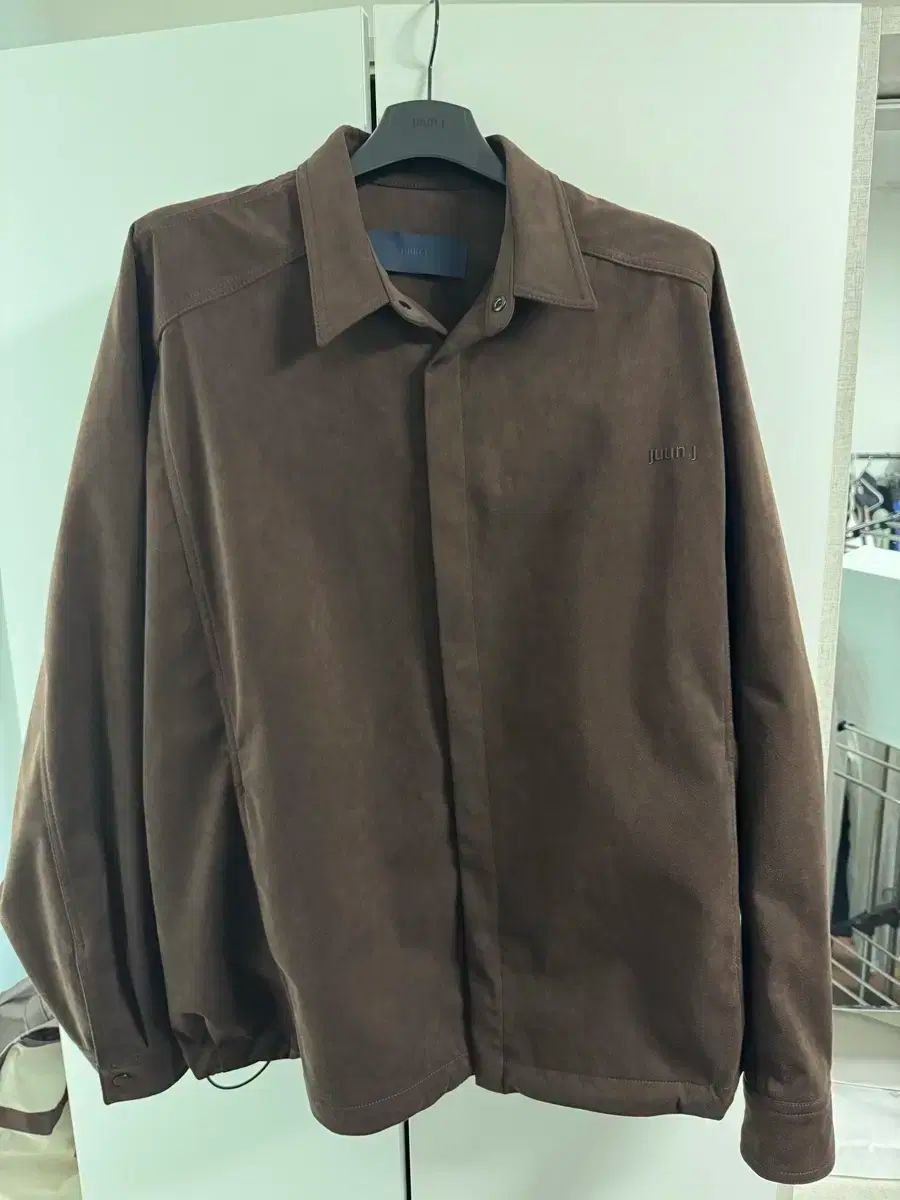 Juun.J 25fw スウェード COACH シャツ 50