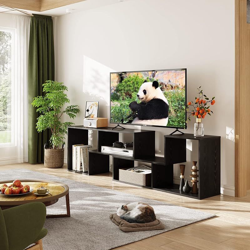 DEVAISE テレビ台 テレビラック テレビボード ローボード 伸縮 幅105