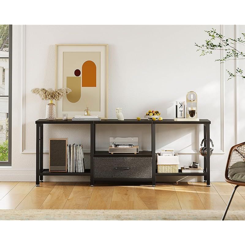 AODK テレビ台 47型対応 ローボード 幅120×奥行29×高さ50cm 簡単組立