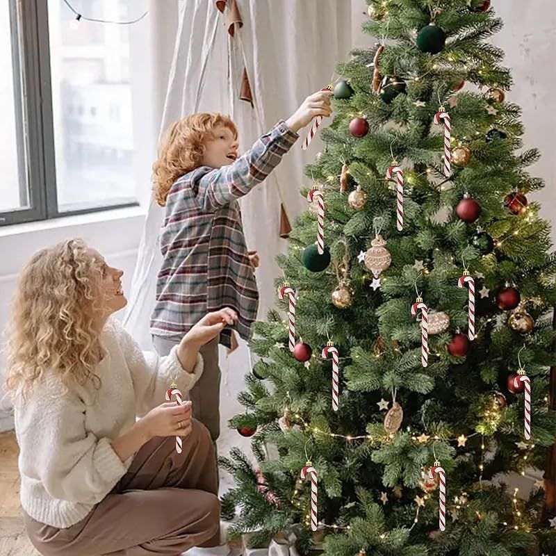 クリスマス キャンディケーン オーナメント 6個セット キャンディ