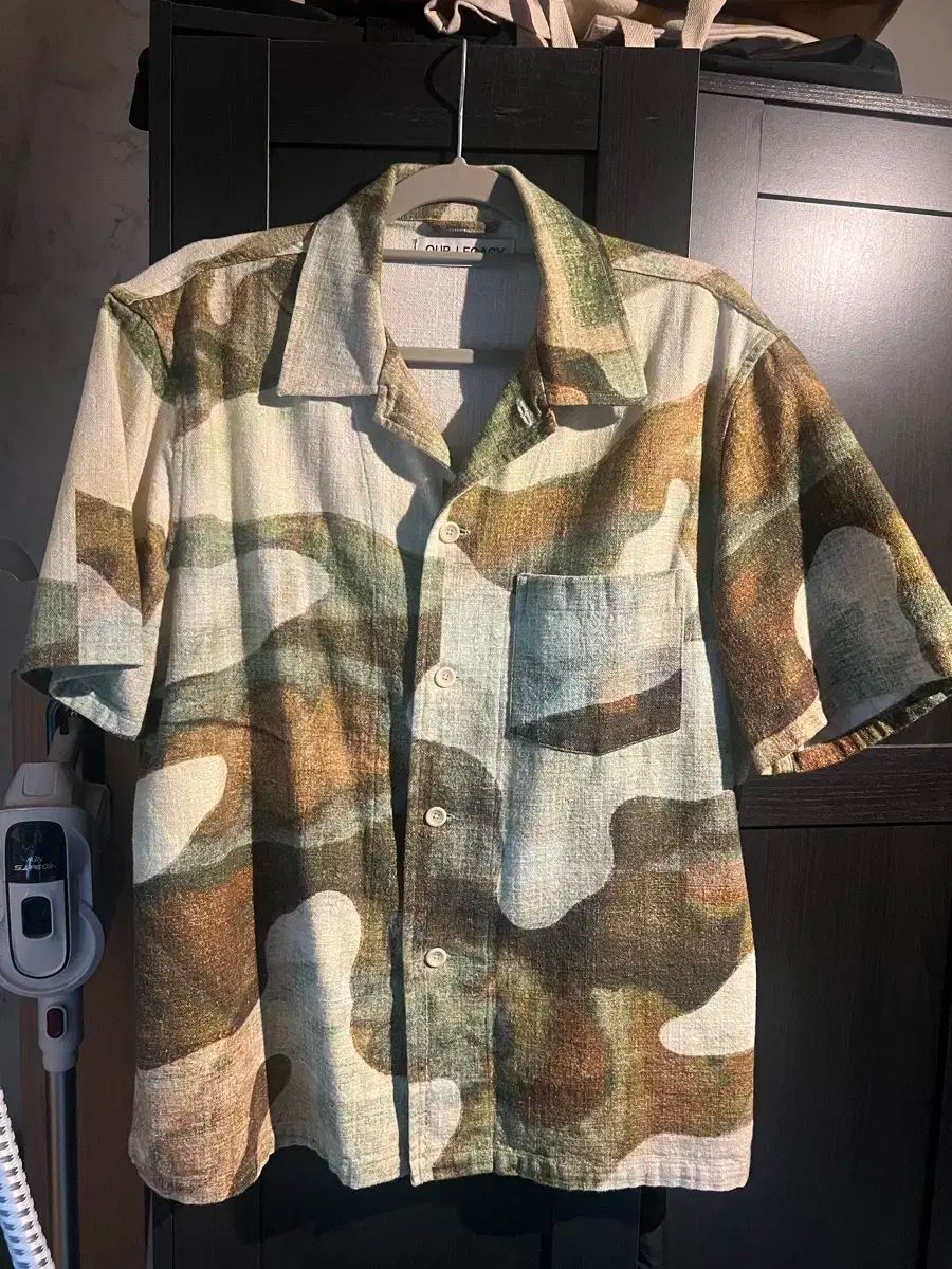 46 OUR LEGACY アワーレガシー カモフラージュ ボックスシャツ 半袖