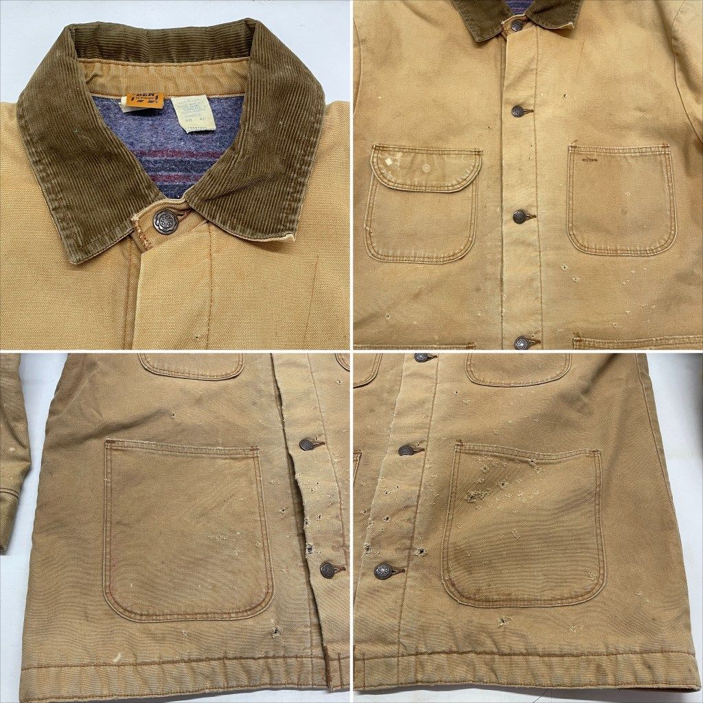 01w-5659 BIG BEN ビッグベン カバーオール ダックジャケット 70s～80s