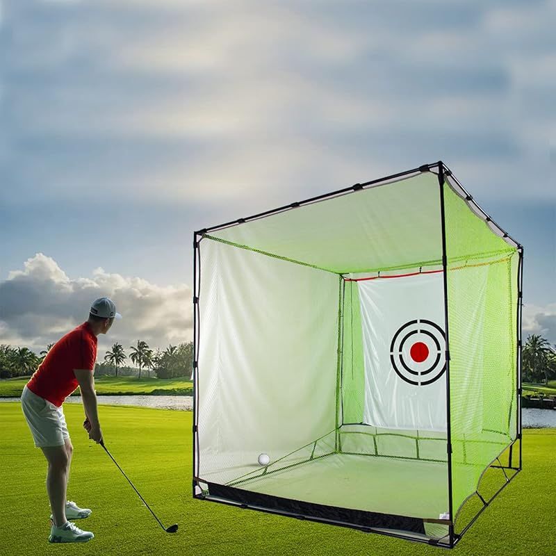 Doubleriver ゴルフネット 練習ネット 防球ネット3x6m 練習用 屋内