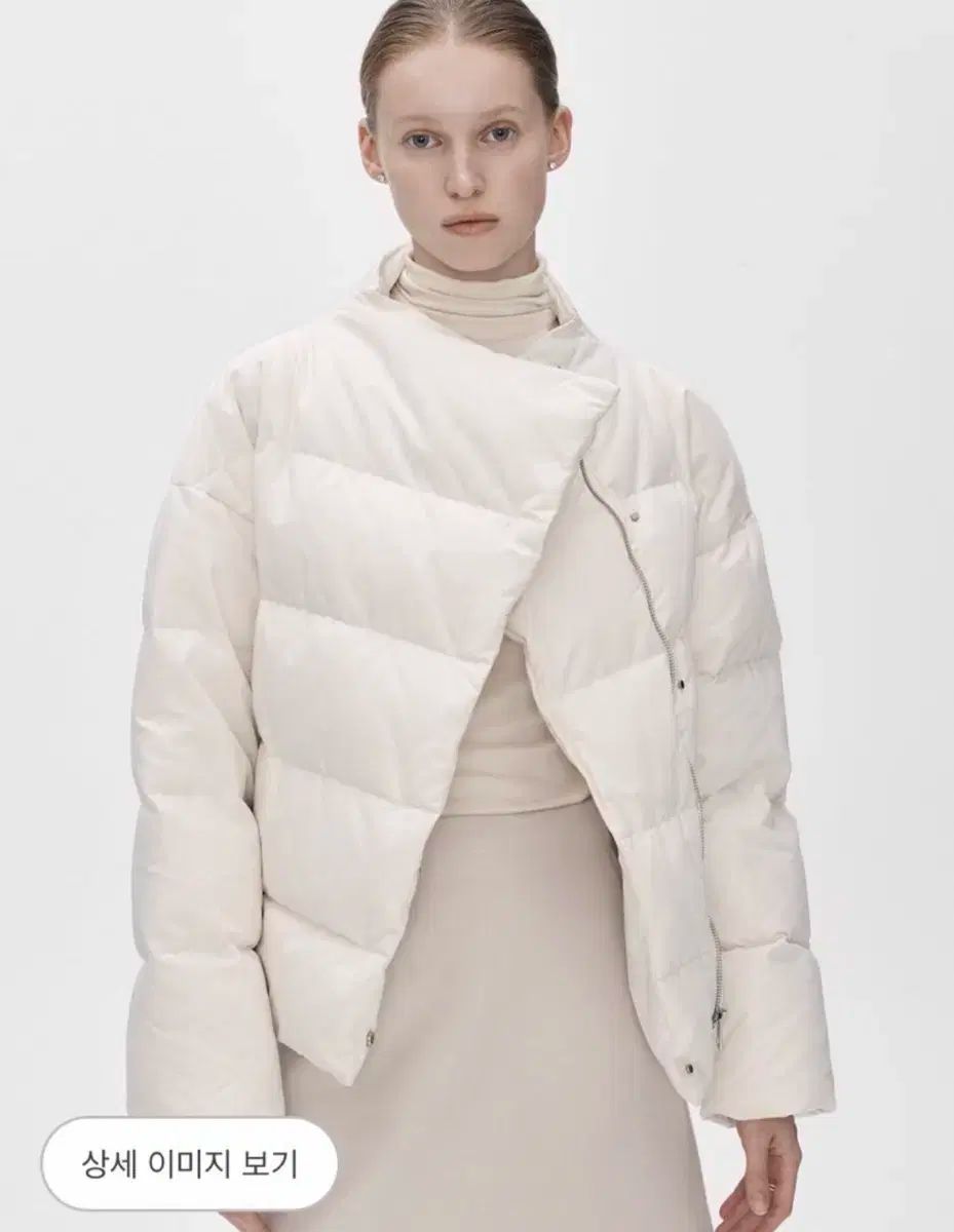 シエ SIE イヴ ショート グースダウン アイボリー - 23FW シエダウン