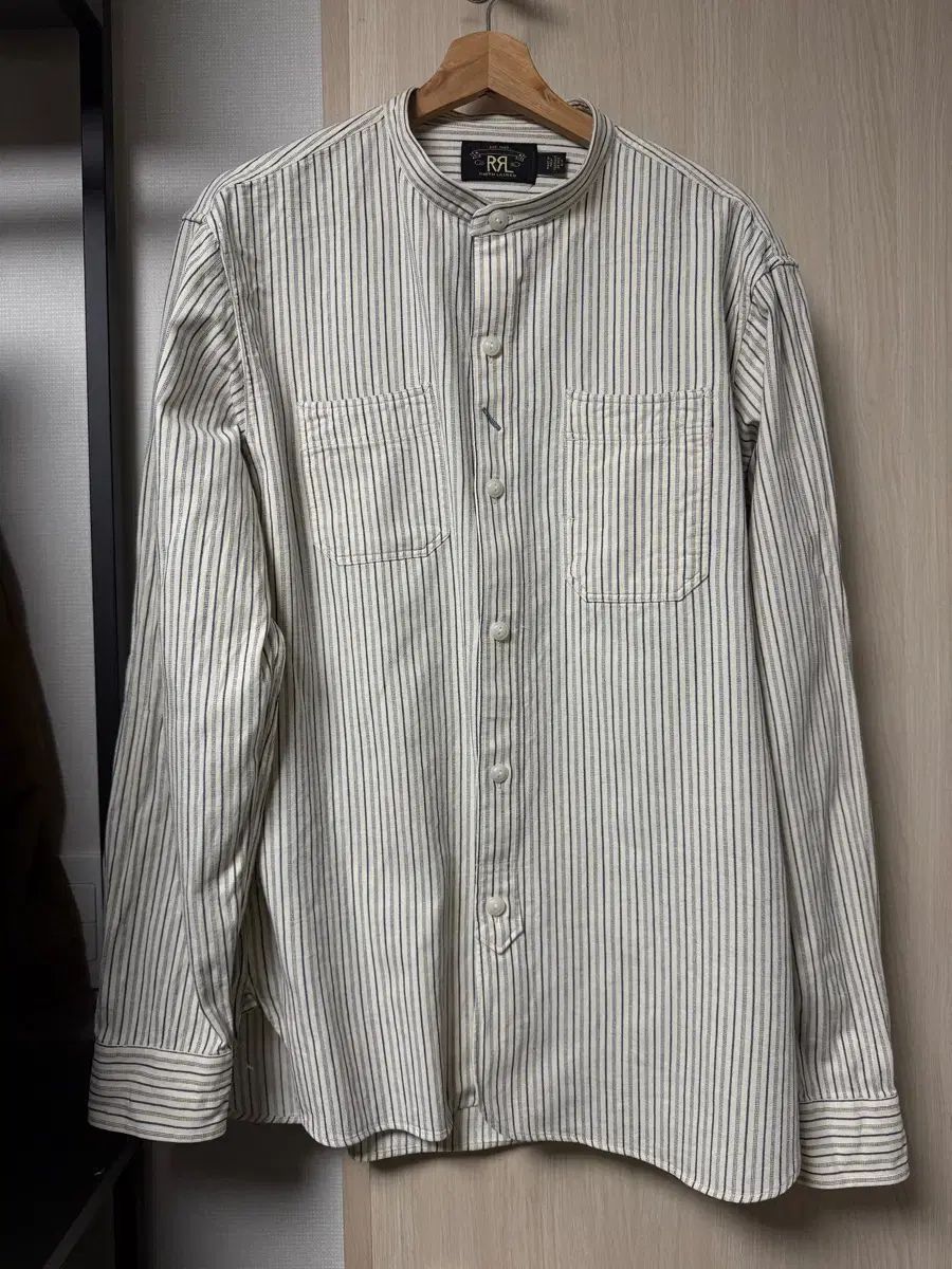 L RRA ダブルアールエル ストライプ シャツ