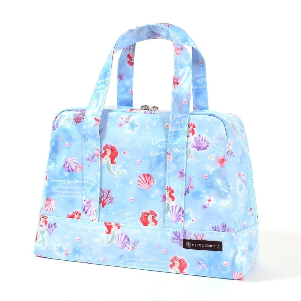 【在庫セール】[COLORFUL CANDY STYLE] ディズニー セミボストン(プールバッグ) 女の子 子供 ビニール 防水 撥水 スイミングバッグ セミボストン