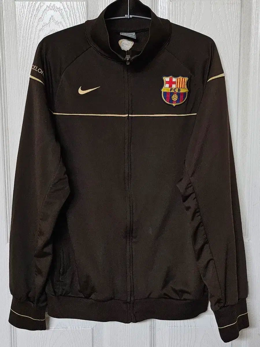 海外M 08-09 バルセロナ NIKE トラックジャージ ジップアップ ジャージ