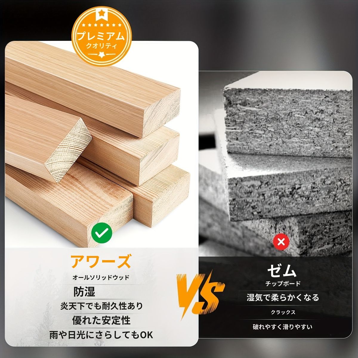 キャスター付き移動も楽々