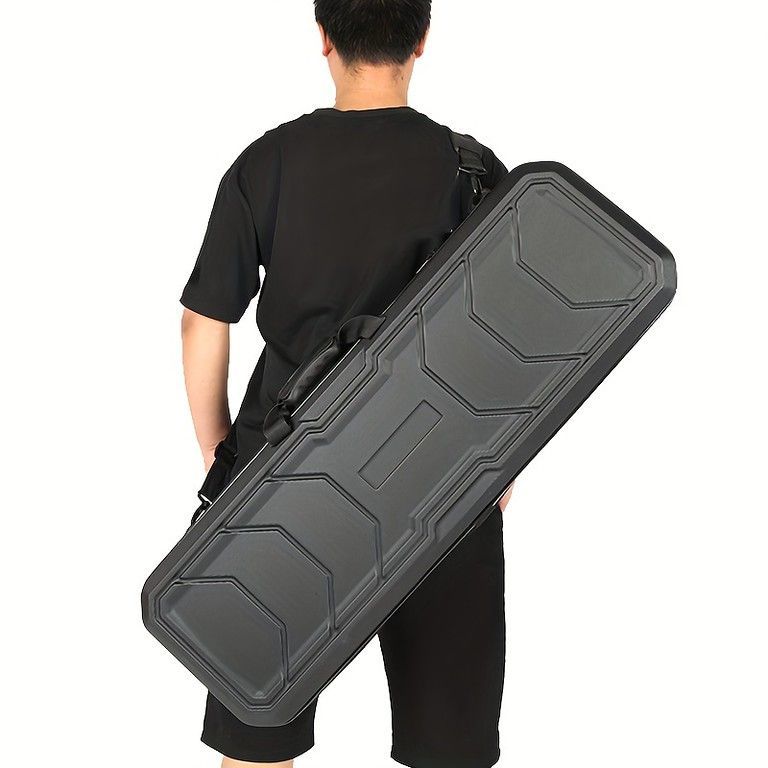 大容量&頑丈 釣り具収納ハードケース 95cm ロッド リール ルアー 仕掛けをまとめて保護 持ち運び 釣り道具箱 ツールボックス 耐衝撃 防水