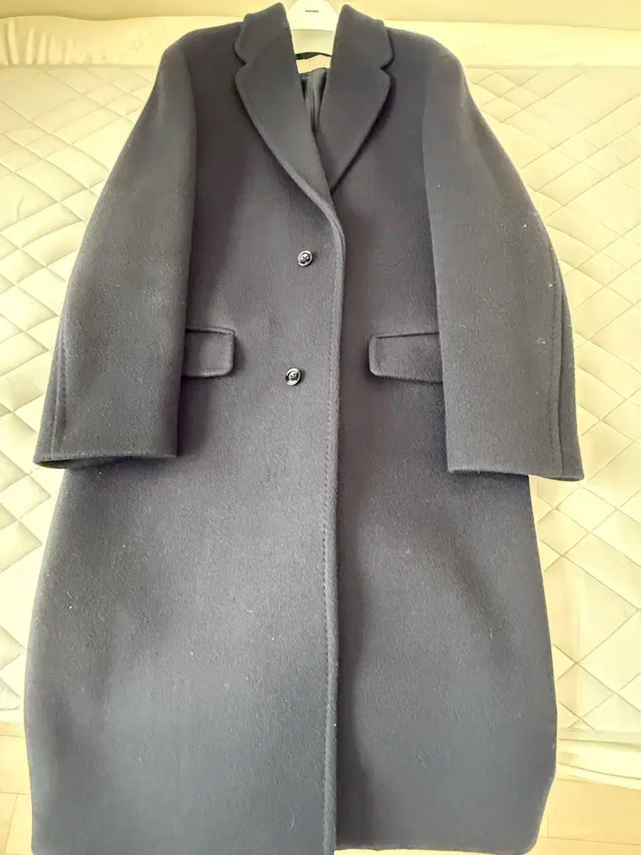 ポーターリー メルトンウール シングルコート ダークネイビー 1サイズ