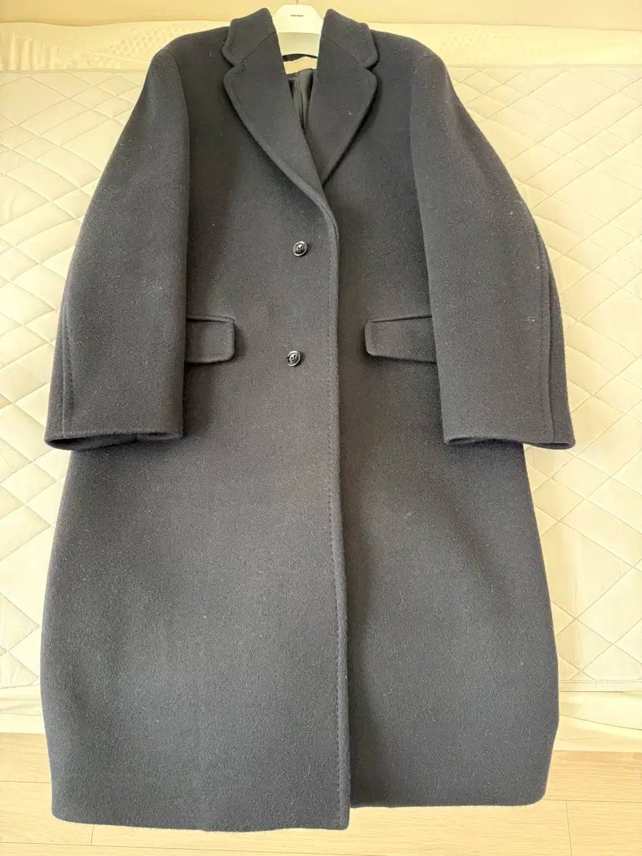 ポーターリー メルトンウール シングルコート ダークネイビー 1サイズ