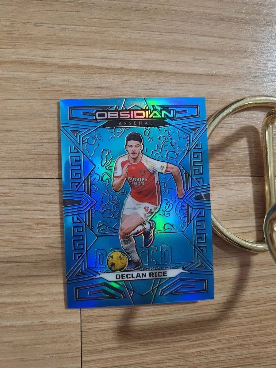 23-24 Panini パニーニ オブシディアン 15 アーセナル デクラン ライス サッカーカード