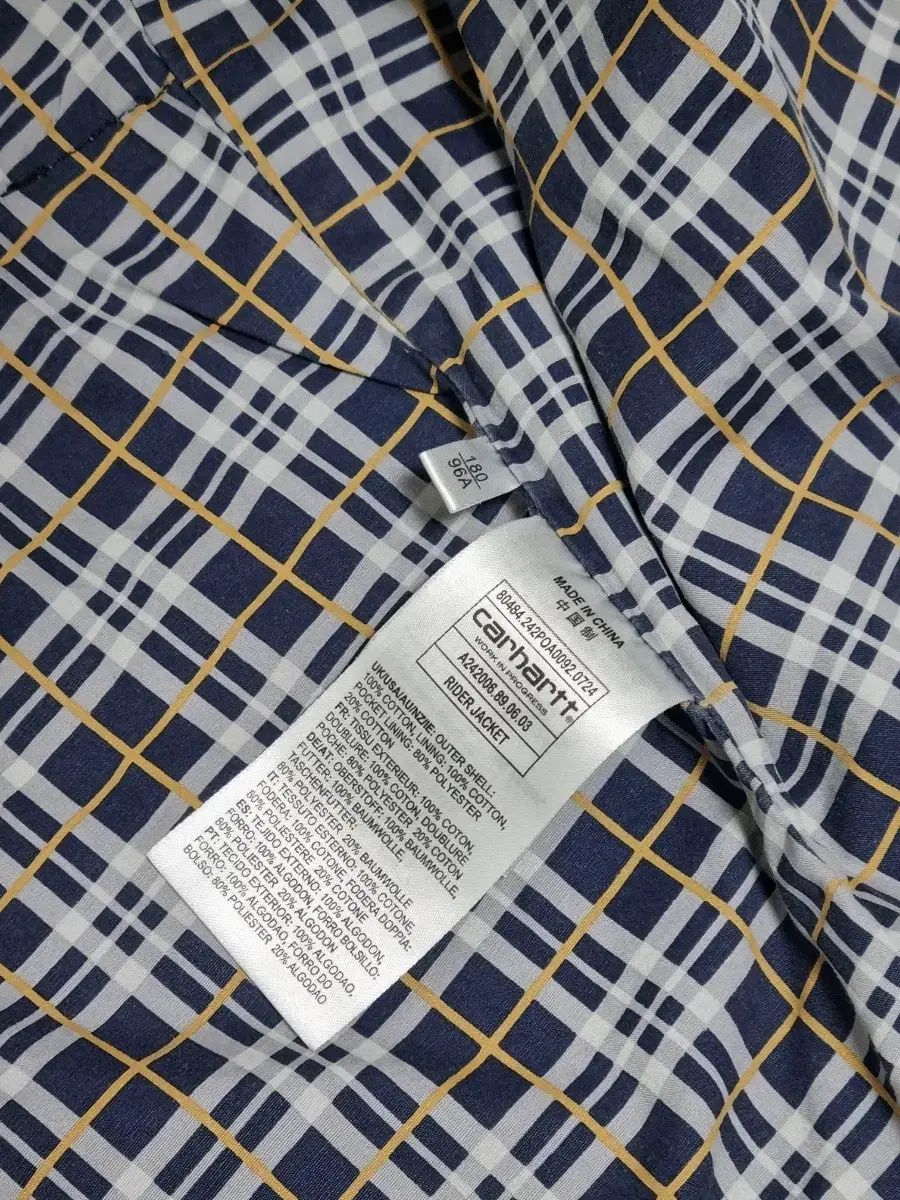 カーハートダブリューアイピー ライダージャケット