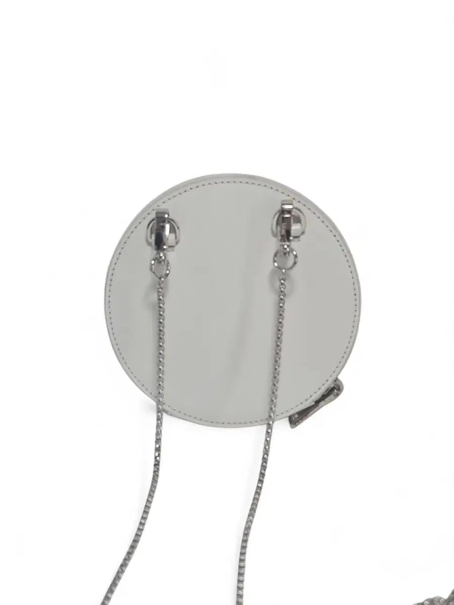  PRADA プラダ ブラッシュド ラウンド チェーン クロスバック バッグ レディース メッセンジャーバッグ ショルダーバッグ