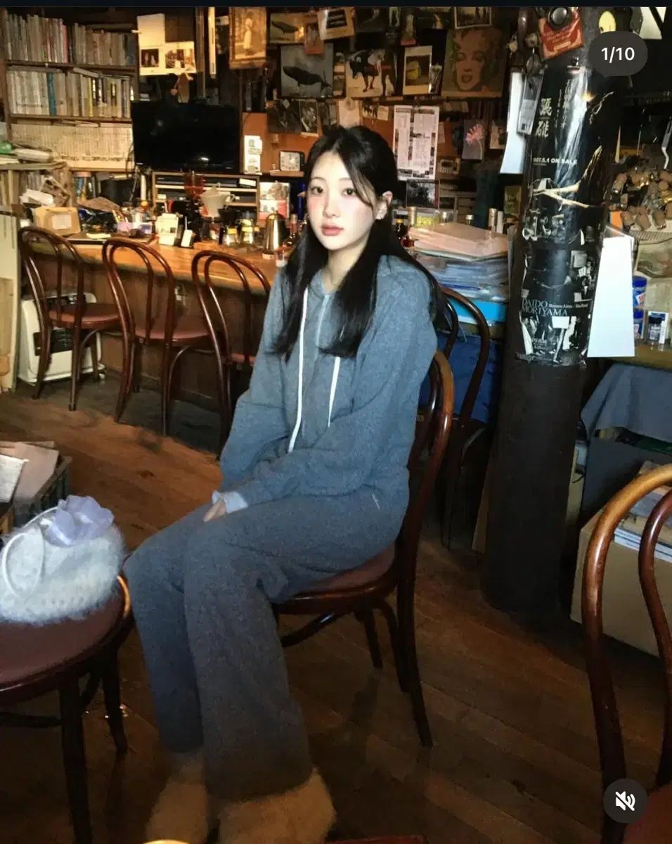 ondemin スノウ セットアップ グレー